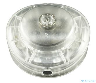 Выключатель напольный торшерный прозрачный (Италия)