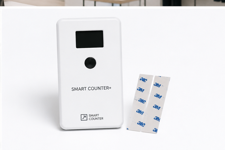 Счётчик Smart Counter Plus с двусторонним 3M скотчем для крепления к стеклу