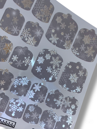 Пленки для педикюра с фольгой VIP-070