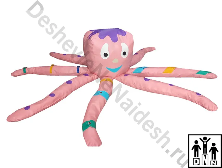 Дидактический «Осьминожек» розовый