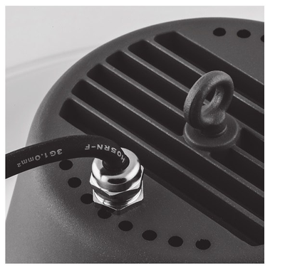 Светильник светодиодный подвесной "купол" 100W 230V 4000K (с рассеивателем)