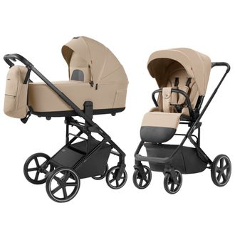 Коляска 2в1 Carrello Alfa CRL-6522 Natural Beige 2025