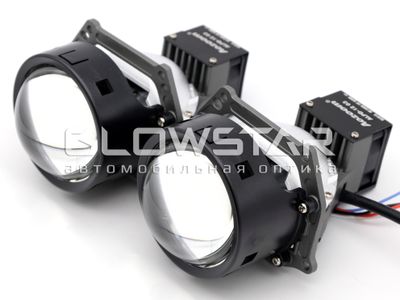 Билед модули Aozoom Truck Trailer (ALPD-1203) 24 вольта, 3.0 дюйма, 5500K, 24V, 58W/65W, крепление 3R (комплект, 2шт)