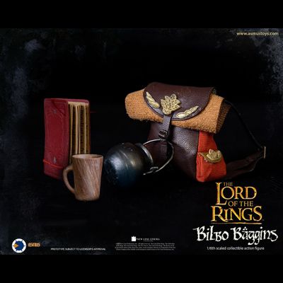 Старый Бильбо Бэггинс ("Властелин Колец") - КОЛЛЕКЦИОННАЯ ФИГУРКА 1/6 THE LORD OF THE RINGS SERIES: Bilbo Baggins (LOTR31) - ASMUS TOYS