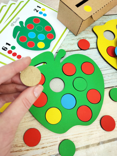 Сортер-мозаика "Дары природы"