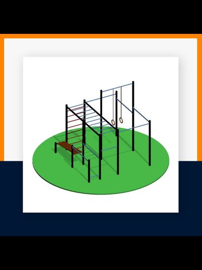 Спортивная площадка Workout W13.41