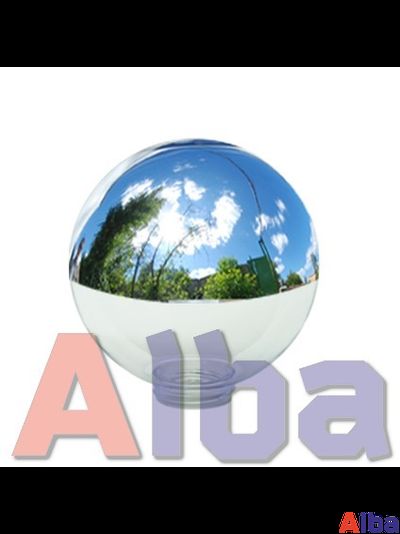 Шар 400мм с серебристым напылением Светильник уличный 40см