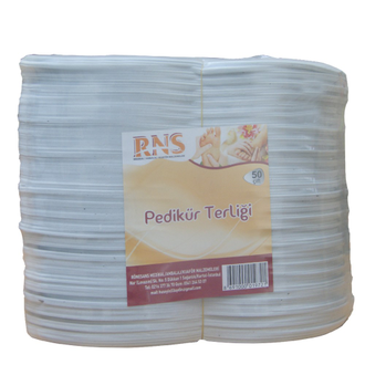 ერთჯერადი პედიკურის ჩუსტები  და თითების გამყოფი ღრუბელი პედიკურისთვის 50 წყვილი