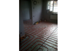 Монтаж теплых полов