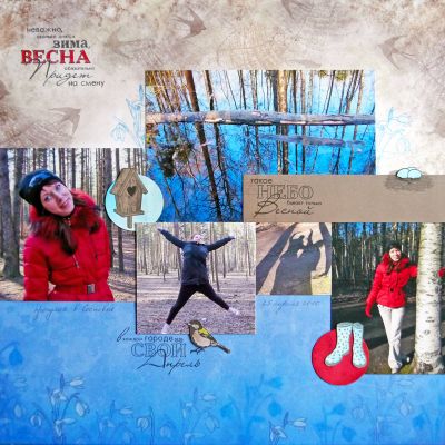 ФП штамп "Синичка"