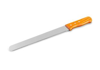Нож для нарезки мяса для шаурмы HURAKAN HKN-KNIFE ЗУБЧАТЫЙ