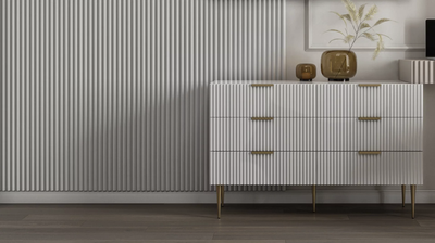 Гипсовая панель ZIGZAG + LED артикул М-0069