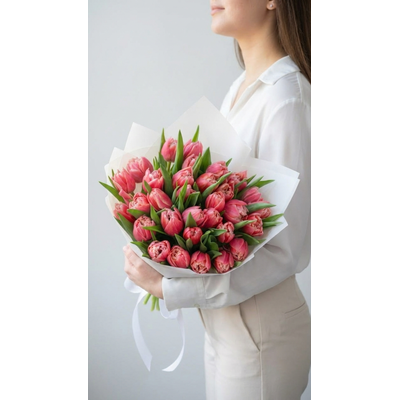 Букет цветов на 8 марта № 759