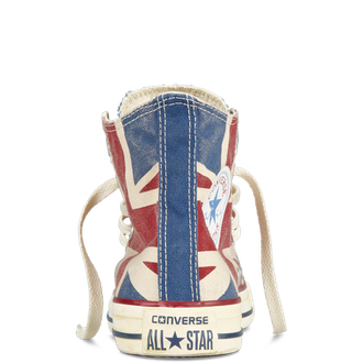 Кеды Converse All Star Distressed Union Jack с британским флагом женские фото