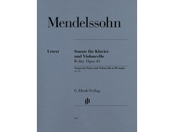 Mendelssohn Violoncello Sonata B flat major op. 45