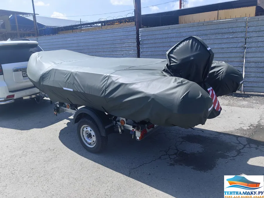 Тент на лодку пвх Хонда 395 