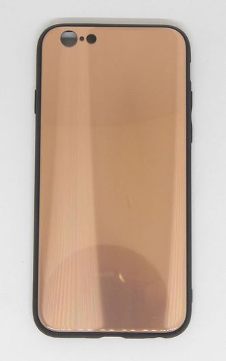 Защитная крышка iPhone 6 зеркальная розовое золото