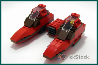 # 7119 Двухместный Аэромобиль «Облачного Города» / Twin–Pod Cloud Car (2002)