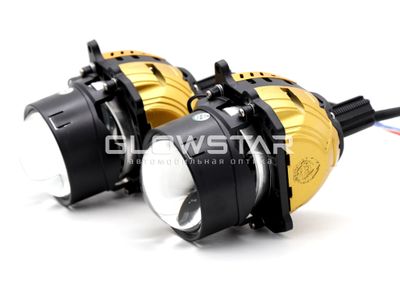 Билед модули Aozoom A15 2.5 дюйма, 2 чипа, 5500K, 12V, 58W/65W, крепление 3R и съемное гаечное (комплект, 2шт)