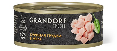 Grandorf Fresh консерва для кошек Куриная грудка в желе, 70 г