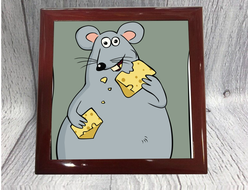 Шкатулка "Крыса" №5