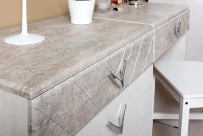 Стол туалетный Амели 12.48 Шелковый камень