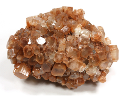 Арагонит оранжевый, сросток кристаллов, Марокко (87*63*46 мм, 303 г) №29389