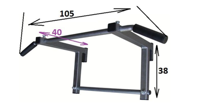 Турник регулируемый по ширине