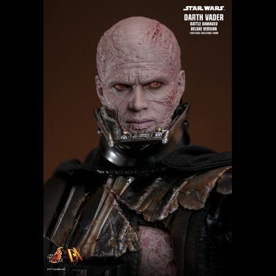 Дарт Вейдер в бою (Звездные Войны, Star Wars) - Коллекционная фигурка 1/6 Darth Vader Battle Damaged (Deluxe Version) (DX45) - Hot Toys