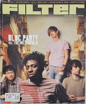 Fiter Magazine Winter 2007 Bloc Party, The Metropolis Cover, Иностранные журналы, Intpressshop