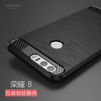 Чехол-бампер Viseaon для Huawei Honor 8 Lite (черный)