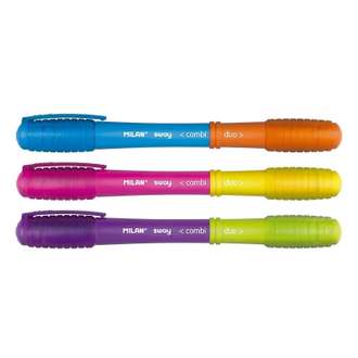 Ручка шариковая MILAN Sway Mix Cambio, 1,0мм,3шт/уп, 6цв.,европодв,BWM10398
