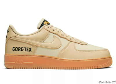 Nike Air Force 1 Gore-tex Gold/Khaki-Gold-Black Мужские (41-45)