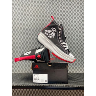 Кеды Converse X Keith Haring Run Star Hike High Top черные