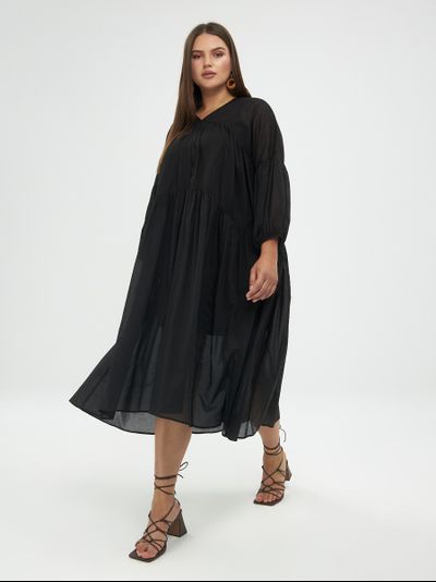 Купить платье свободного кроя большого размера