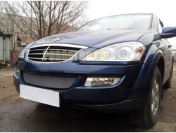 Защита радиатора Ssang Yong Kyron 2006- chrome