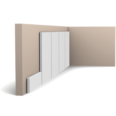 Гладкий молдинг из дюрополимера Orac Decor коллекция Axxent PX147