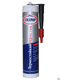 Олимп Герметик огнестойкий черный +1500С