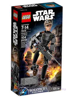 # 75119 Сборная Фигура «Сержант Джин Эрсо» / “Sergeant Jyn Erso” Buildable Action Figure (2016)