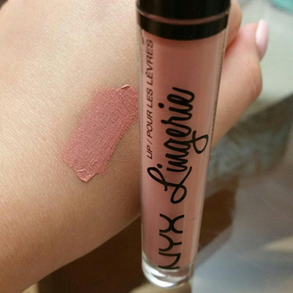 Жидкая матовая помада NYX Lip Lingerie 03 Lace Detail