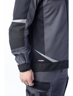 Куртка BRODEKS KS 202 цв. серый/чёрный