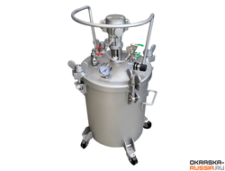 Красконагнетательный бак 20 л. БК 20ПВ (НЕРЖАВЕЮЩАЯ сталь)