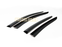 Дефлекторы окон, AutoFlex, для Toyota Rav4 2019-, литьевой ПММА, 4 шт.