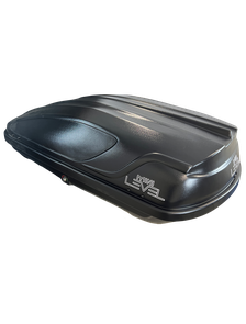 Автобокс LEVEL МИНИ ЧЕРНЫЙ 390 L ДВУСТОРОННИЙ