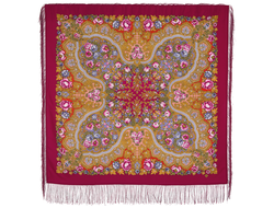 Павловопосадский платок Лесной ручей 1626-7