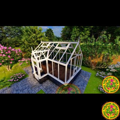 Базовая комплектация теплицы ЕЛИЗАВЕТА М 5000х3000мм.