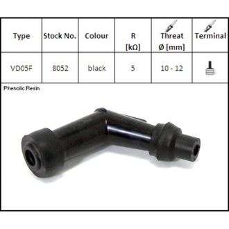 Колпачок свечи зажигания NGK 8052 VD05F