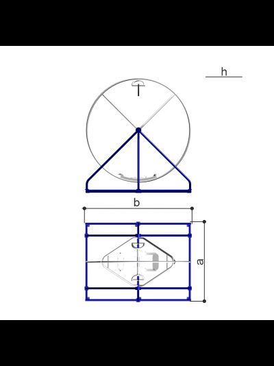 Колесо гимнастическое Romana 210.07.00