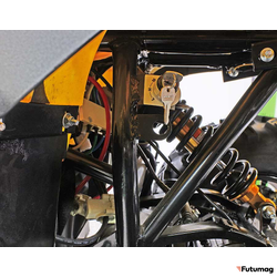 Квадроцикл GreenCamel Sahara AWD 4*4 (60V 2*2kW R10 alum Дифференциал) Армейский-желтый