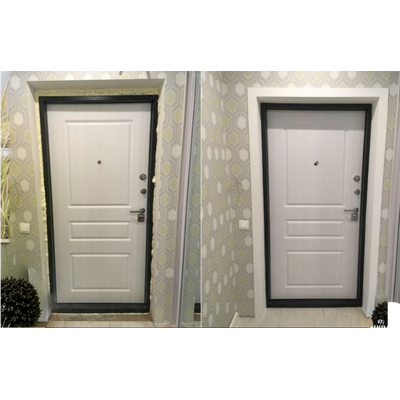 Облагораживание проема входной двери